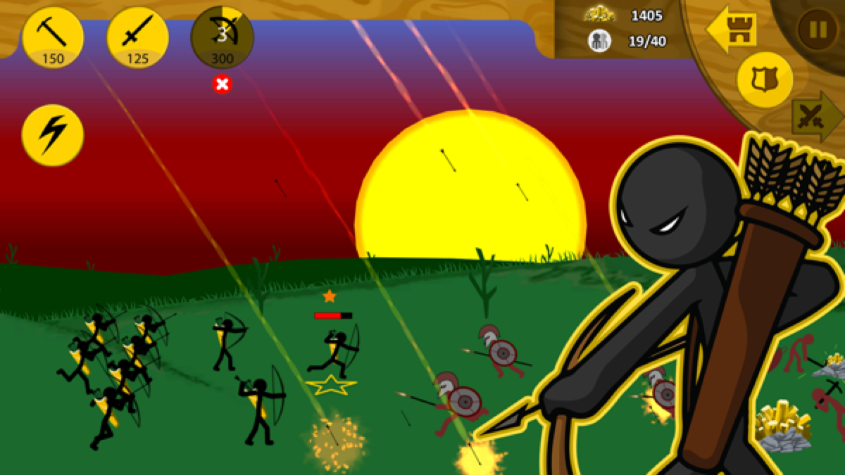 Stick War: Legacy unit battles screenshot